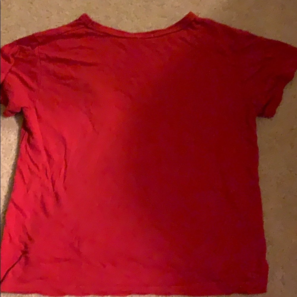 Red t-shirt with alien patch - Picture 4 of 4